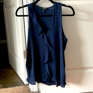 Banana republic ruffle tank